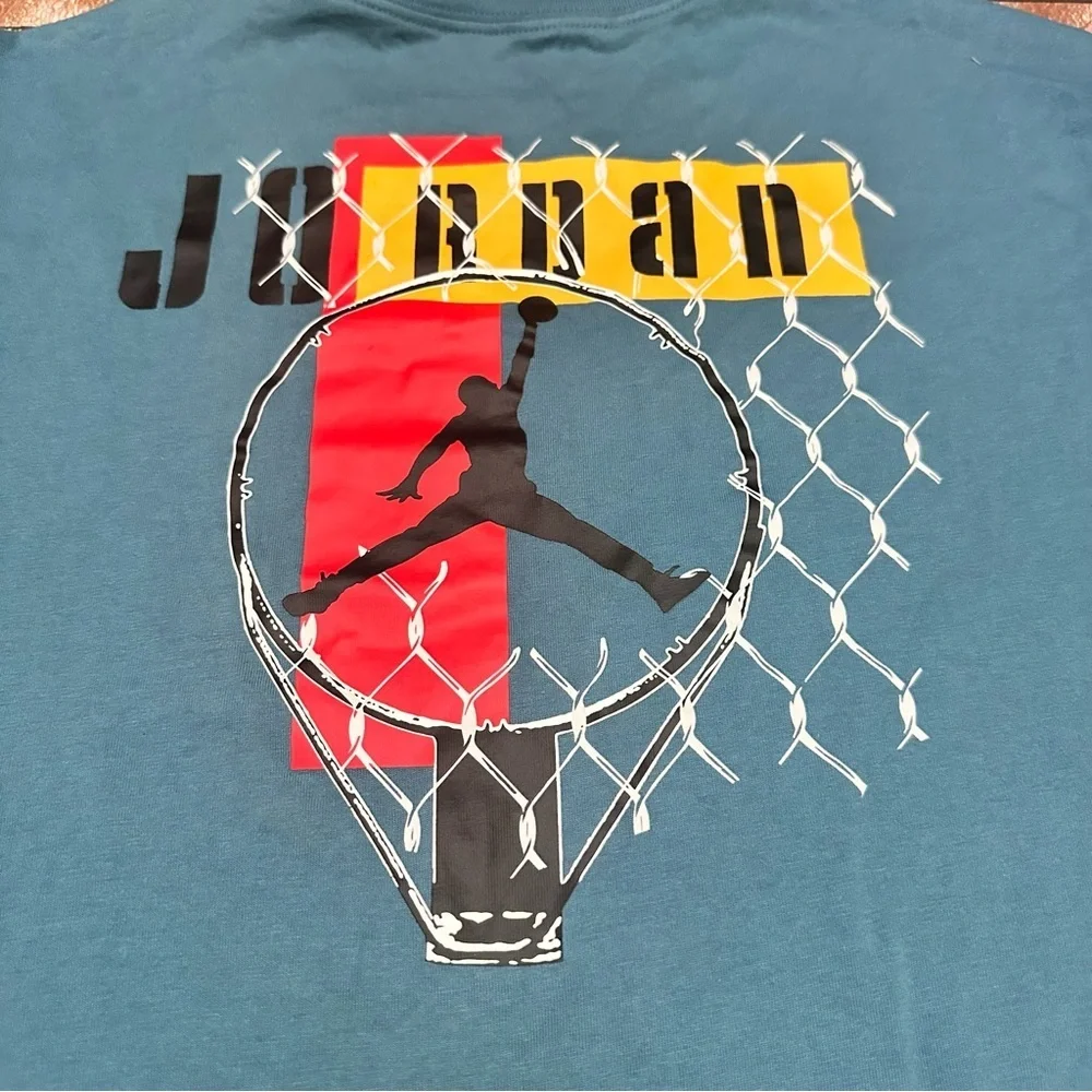 Jordan Teal Long Sleeve Shirt size XL